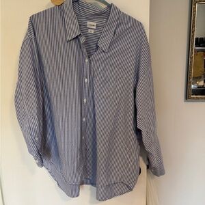 Aritzia Wilfred Relaxed Button-Up Shirt
